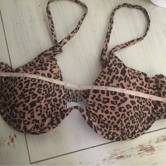 Bathing suit 3 piece leopard NEW l/xl - Picture 8 of 13